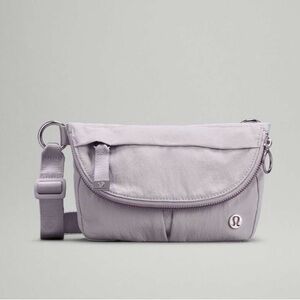 lululemon athletica Light Gray Crossbody Bag